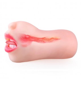 MIZZZEE Blowjob Deep Throat Tongue Realistic Mouth Masturbator (Upgraded Version)